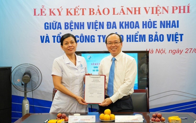Bảo hiểm Bảo Việt hợp tác với Bệnh viện Hòe Nhai và Bệnh viện E